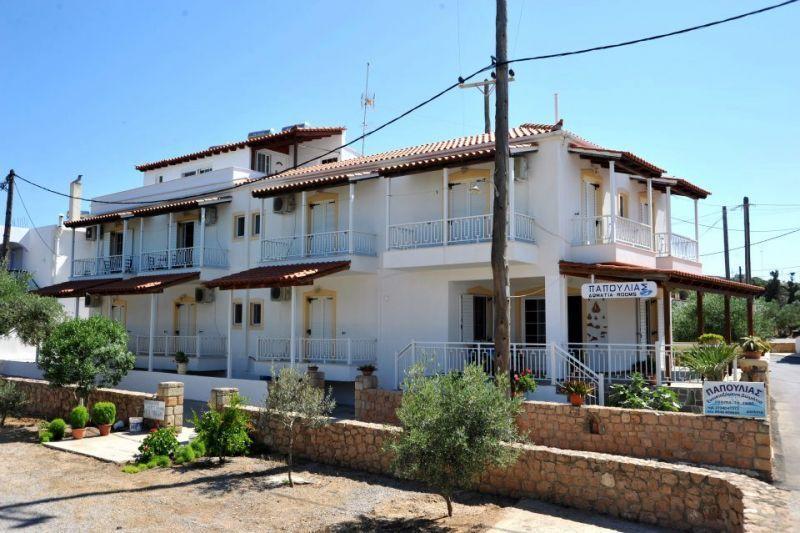 Papoulias Rooms Elafonissos Bagian luar foto